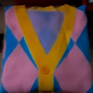 3x women's sweater. No brand no tag. Brand new pink yellow blue